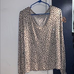 Boatneck speckle top